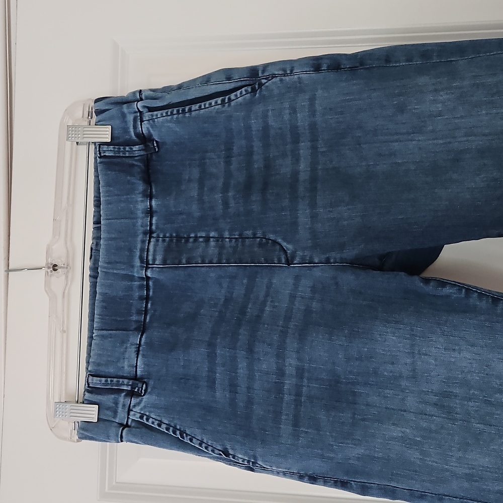 Bevy Flog Elastic Waist Boot Leg Jeans - Picture 2 of 6
